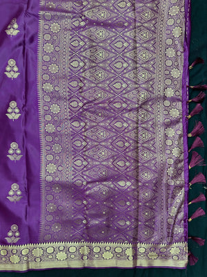 Elegant semi silk saree with soft texture and subtle shine – perfect for daily and festive wear