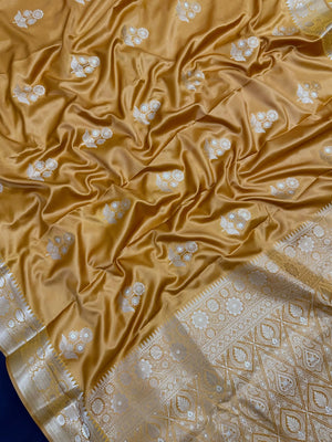 Elegant semi silk saree with soft texture and subtle shine – perfect for daily and festive wear