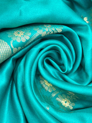 Elegant semi silk saree with soft texture and subtle shine – perfect for daily and festive wear