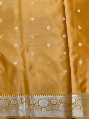 Elegant semi silk saree with soft texture and subtle shine – perfect for daily and festive wear