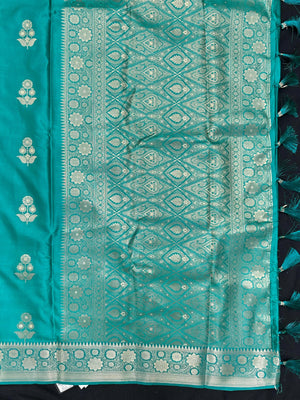 Elegant semi silk saree with soft texture and subtle shine – perfect for daily and festive wear