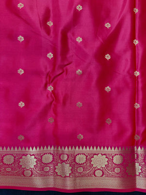 Elegant semi silk saree with soft texture and subtle shine – perfect for daily and festive wear