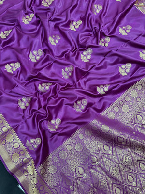 Elegant semi silk saree with soft texture and subtle shine – perfect for daily and festive wear