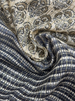 "Semi Silk Saree featuring intricate designs, ideal for daily wear and ethnic elegance. Comfortable, lightweight fabric perfect for casual and festive occasions."