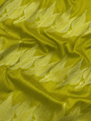 Woman wearing a Semi Silk Saree with smooth, shiny finish and lightweight fabric, ideal for festive and everyday occasions.