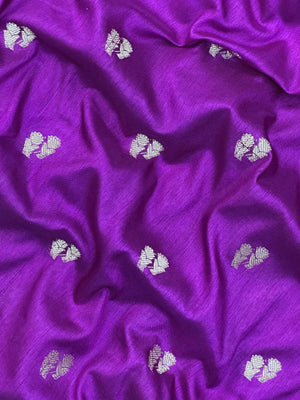 Woman wearing a Semi Silk Saree with lightweight drape and subtle shine, perfect for office, family gatherings, and festive occasions.