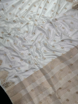 Woman wearing a Semi Silk Saree with lightweight drape and subtle shine, perfect for office, family gatherings, and festive occasions.