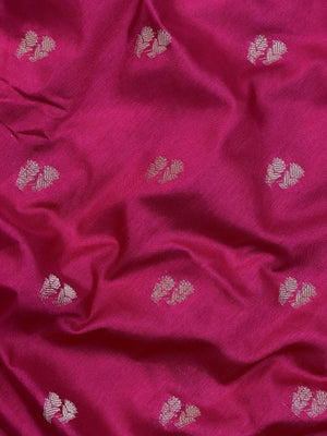 Woman wearing a Semi Silk Saree with lightweight drape and subtle shine, perfect for office, family gatherings, and festive occasions.