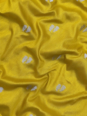 Woman wearing a Semi Silk Saree with lightweight drape and subtle shine, perfect for office, family gatherings, and festive occasions.