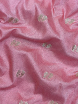 Woman wearing a Semi Silk Saree with lightweight drape and subtle shine, perfect for office, family gatherings, and festive occasions.