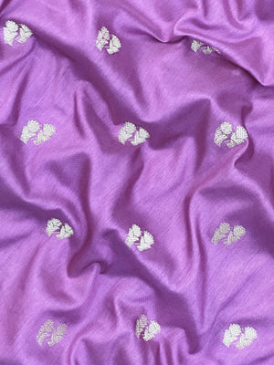 Woman wearing a Semi Silk Saree with lightweight drape and subtle shine, perfect for office, family gatherings, and festive occasions.