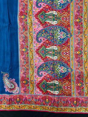 Woman wearing a Semi Silk Saree with lightweight fabric and classic appeal, ideal for weddings, festive occasions, and office wear.