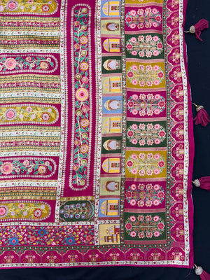 Woman draped in a Semi Silk Saree with soft, lightweight fabric and subtle sheen, ideal for weddings, festivals, and office wear.