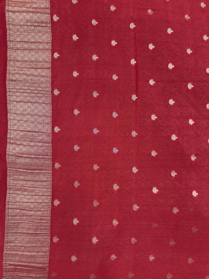 Semi chiffon saree with soft, flowing fabric and subtle shine – perfect for daily and casual wear
