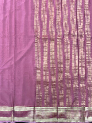 Semi Mysore Silk Saree with South Indian elegance and everyday luxury. Lightweight, smooth, and perfect for casual, office, and festive wear.