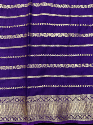 "Elegant Semi Crepe Silk saree with a smooth, lustrous finish, perfect for daily wear, offering a blend of style and comfort."