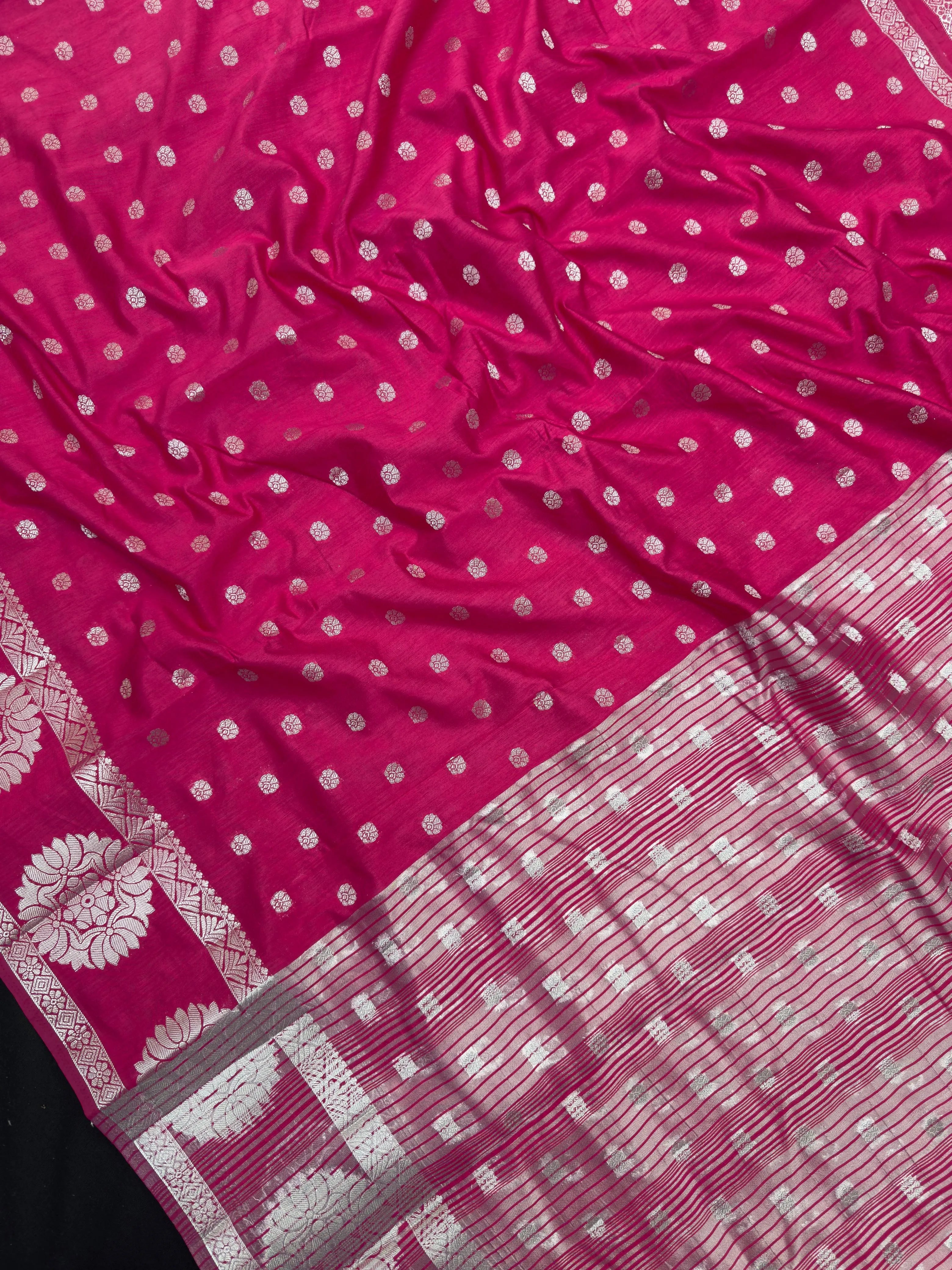Casual Yet Chic Semi Silk Saree – Perfect for Regular Wear