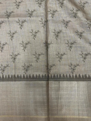 Lightweight Tussar Silk Crepe