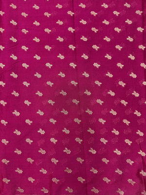 Semi Georgette Saree – Comfortable & Fashionable (Silver Meena)