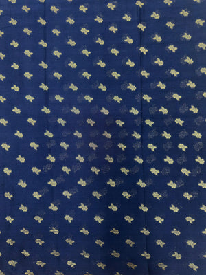 Semi Georgette Saree – Comfortable & Fashionable (Silver Meena)