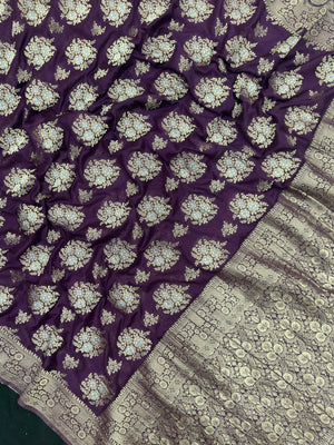 Semi Georgette Saree – Comfortable & Fashionable (Silver Meena)