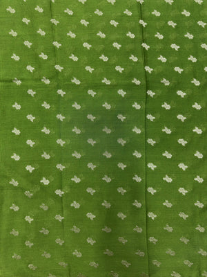 Semi Georgette Saree – Comfortable & Fashionable (Silver Meena)