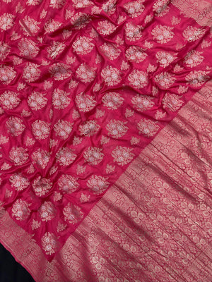 Semi Georgette Saree – Comfortable & Fashionable (Silver Meena)