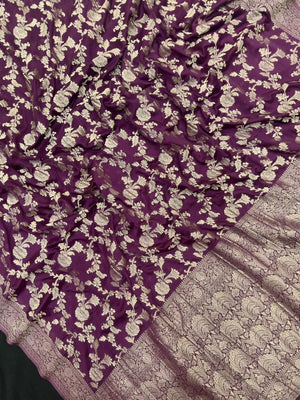 Designer Georgette Saree – A Touch of Modern Grace-Simran Jaal