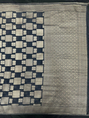 Designer Georgette Saree – A Touch of Modern Grace-Simran Jaal