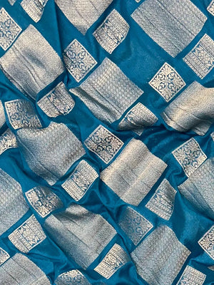 Designer Georgette Saree – A Touch of Modern Grace-Simran Jaal