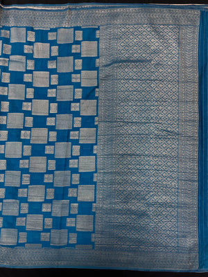 Designer Georgette Saree – A Touch of Modern Grace-Simran Jaal