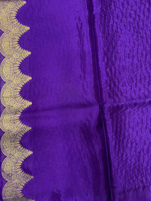 Classic Raw Mango Silk Saree – Perfect Blend of Style & Tradition-Sindarshan