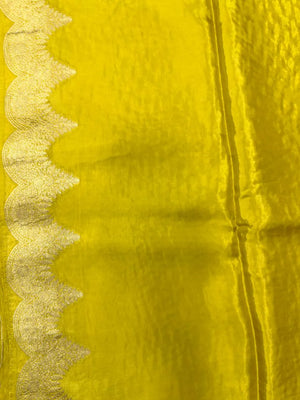 Classic Raw Mango Silk Saree – Perfect Blend of Style & Tradition-Sindarshan