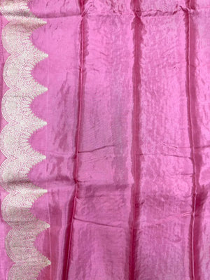 Classic Raw Mango Silk Saree – Perfect Blend of Style & Tradition-Sindarshan