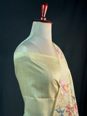 Must-Have Semi Smooth Tassar Silk Saree Collection