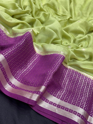 Soft & Stylish Malai Cotton Saree for Everyday Elegance (Smooth crepe)