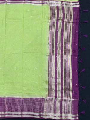 Soft & Stylish Malai Cotton Saree for Everyday Elegance (Smooth crepe)