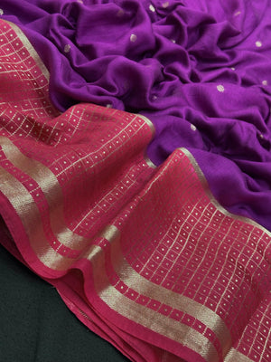 Soft & Stylish Malai Cotton Saree for Everyday Elegance (Smooth crepe)