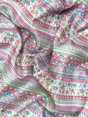 Tradition & Luxury in Tussar Silk-Snow Net