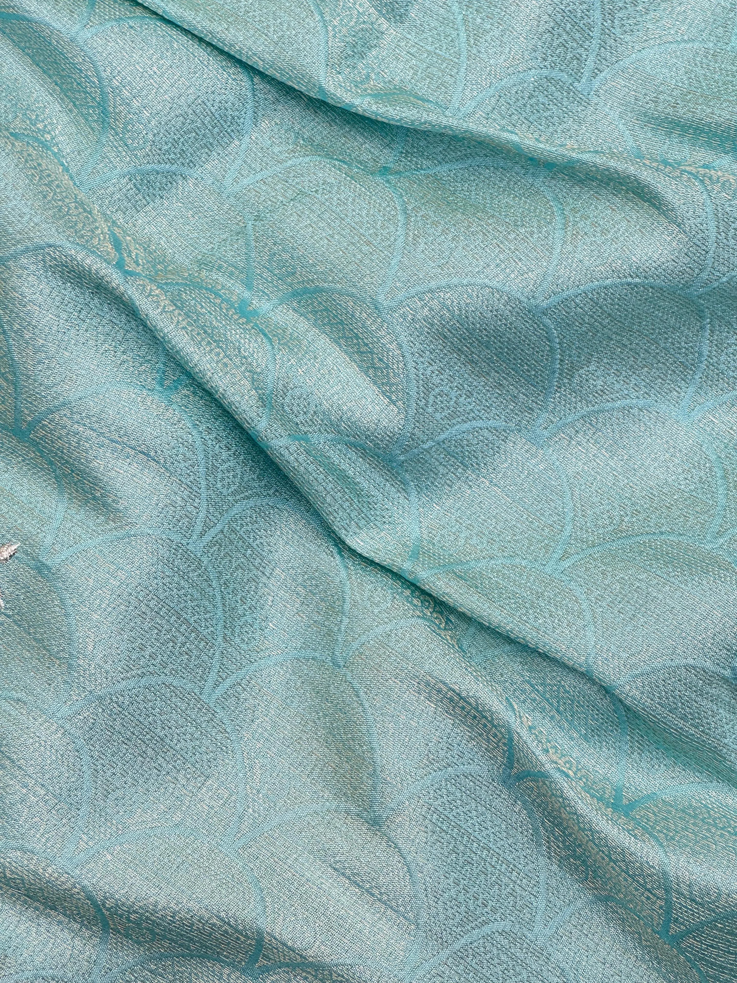 Snow Silk Tussar Saree – Subtle Shine with Natural Elegance