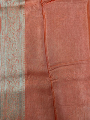 Premium Viscose Silk Saree with Rich Drape (Snowfall)