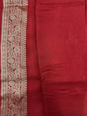 Premium Viscose Silk Saree with Rich Drape (Snowfall)