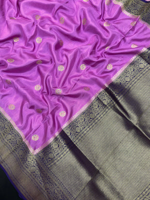 Premium Viscose Silk Saree with Rich Drape (Snowfall)