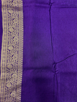 Premium Viscose Silk Saree with Rich Drape (Snowfall)