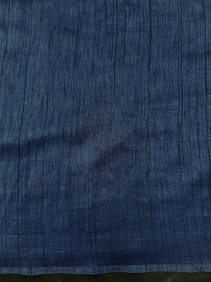 Woman draped in a Soft Tussar Silk Saree with subtle shine and fluid texture, ideal for elegant everyday and festive occasions.