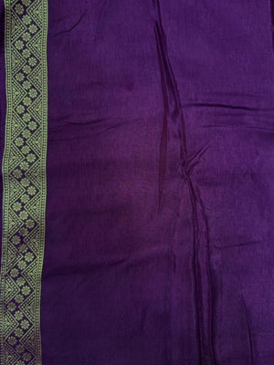 Designer Mango Silk Saree with Intricate Border Work-Sudarshan