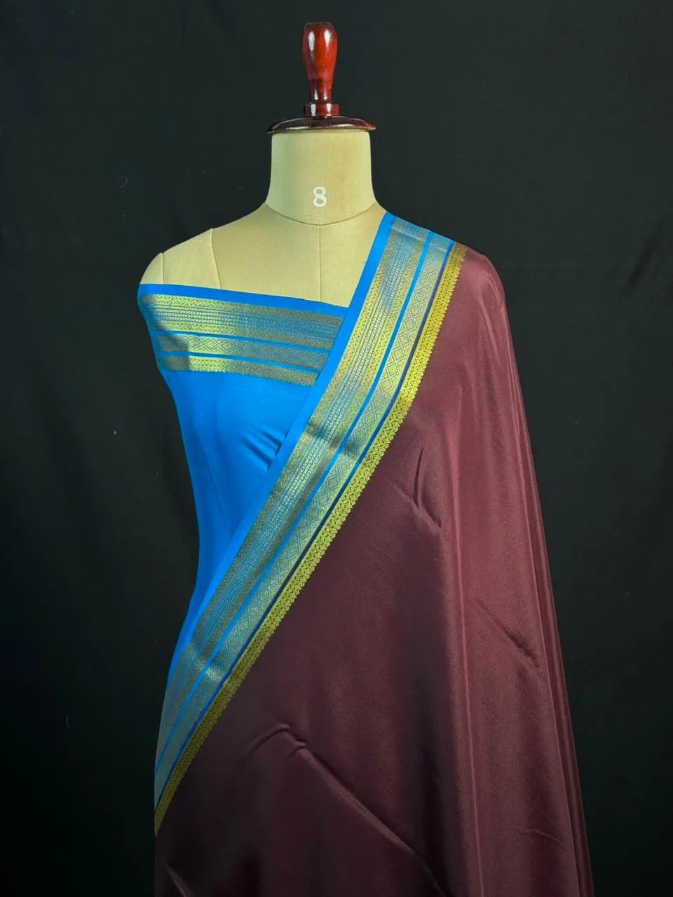 A Symbol of Tradition – Pure Mysore Silk Saree