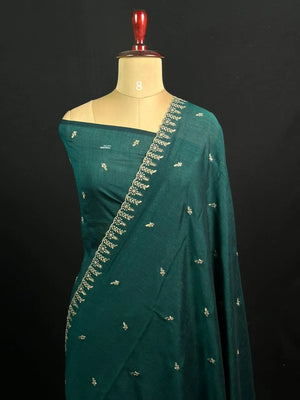 Designer Semi Tussar Saree with Golden Zari Touch