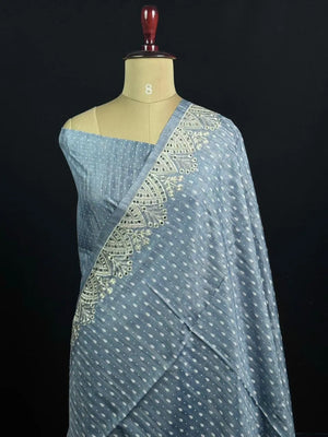 Designer Tasar Silk Cutwork Saree – Classic Ethnic Wear