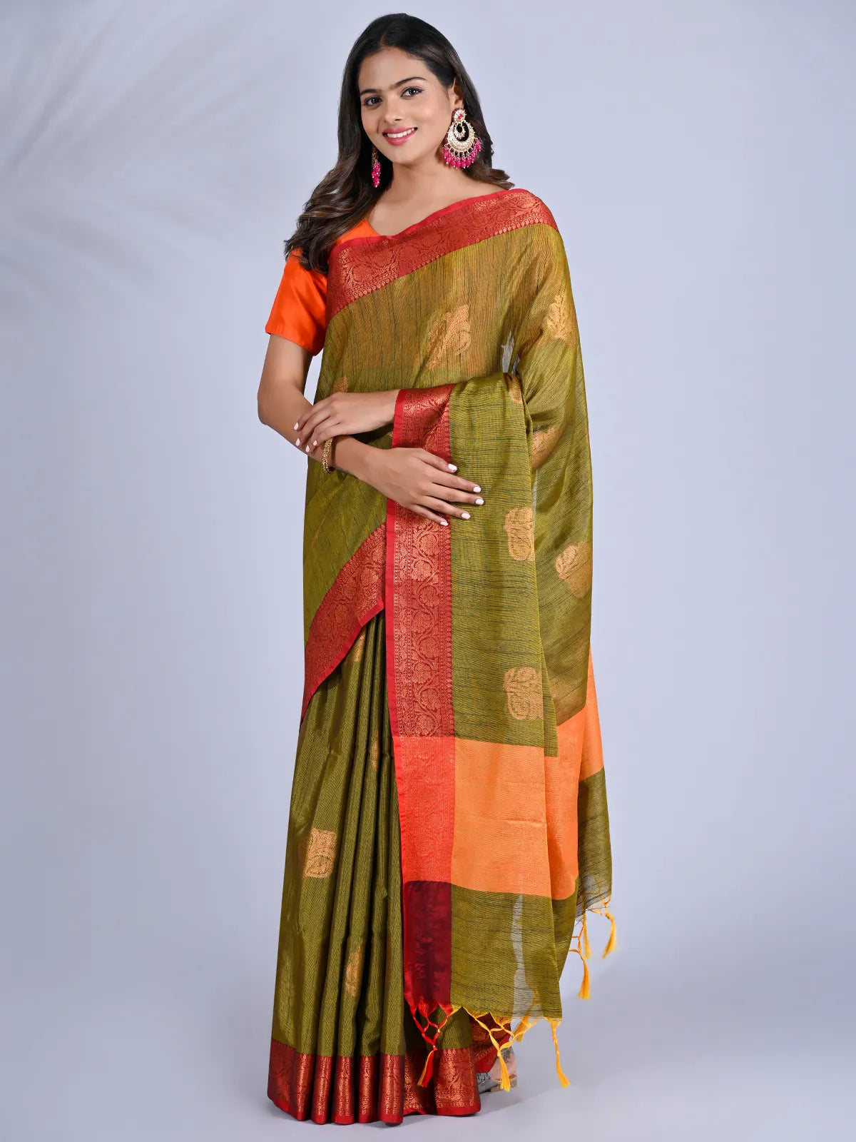 Semi Silk Sarees- Kanchi Lenin Saree